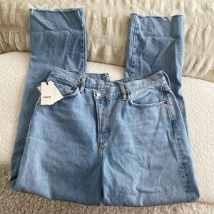 Agolde DOUBLE criss cross jeans